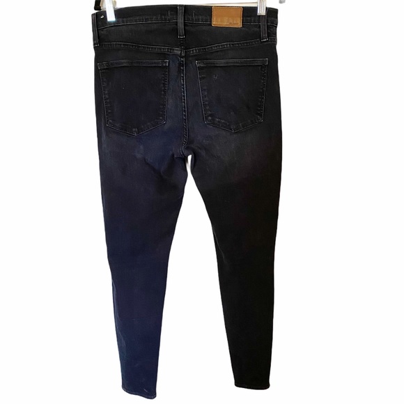 Madewell 9” High Rise Dark Blue Skinny Jeans 30 - Picture 2 of 4